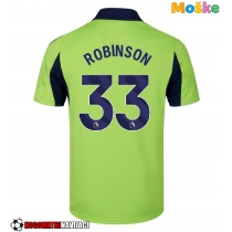 Moške Nogometnih dresov Fulham Antonee Robinson #33 Gostujoči 2025-26 Kratki rokavi